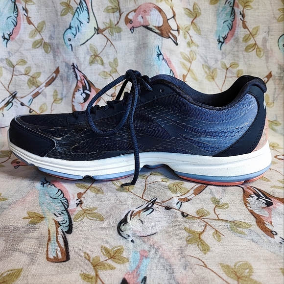 RYKA Devotion Plus 2 Size 8 Women's Athletic Walking Shoes Pre-Loved Blue Peach - Picture 7 of 14